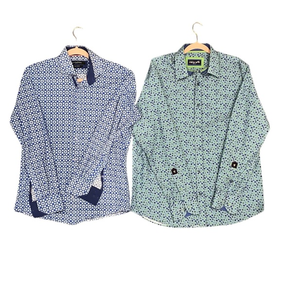 Guide London & Franco Negretti Men’s Dress Shirts - Picture 1 of 13